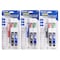 Bazic Products Mechanical Pencil with HB, 2B, 4B & 6B Lead, 2.0mm, Assorted Barrel Color, 3PK 706 - alternate 1